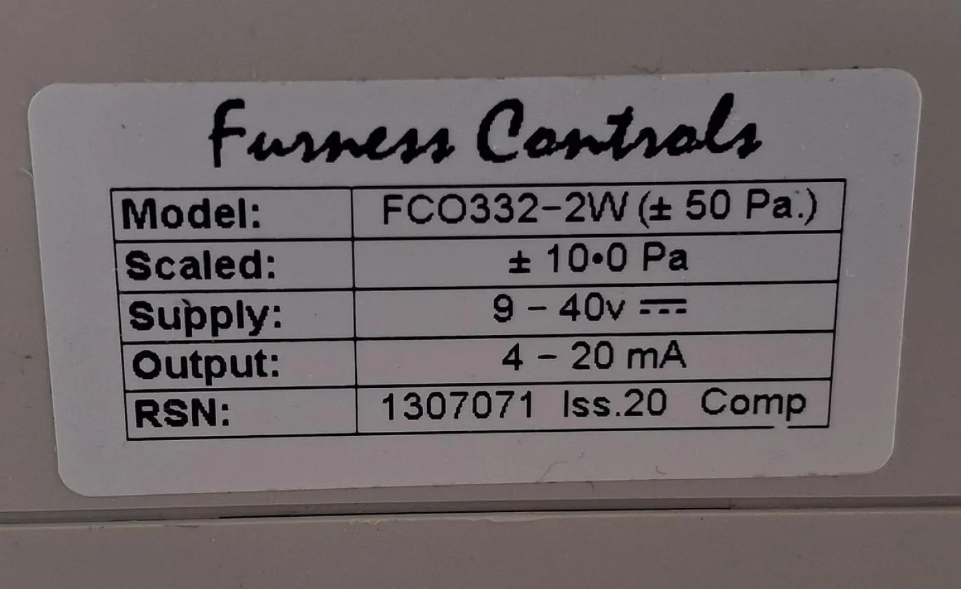 Furness Controls FCO332-2W Differential Pressure Transmitter - 7