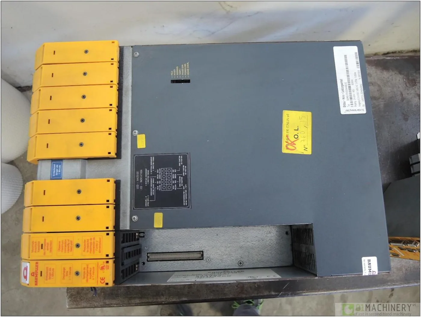 2001 BAUMULLER BUM62-075/130-54-M-E AI2429 - 6