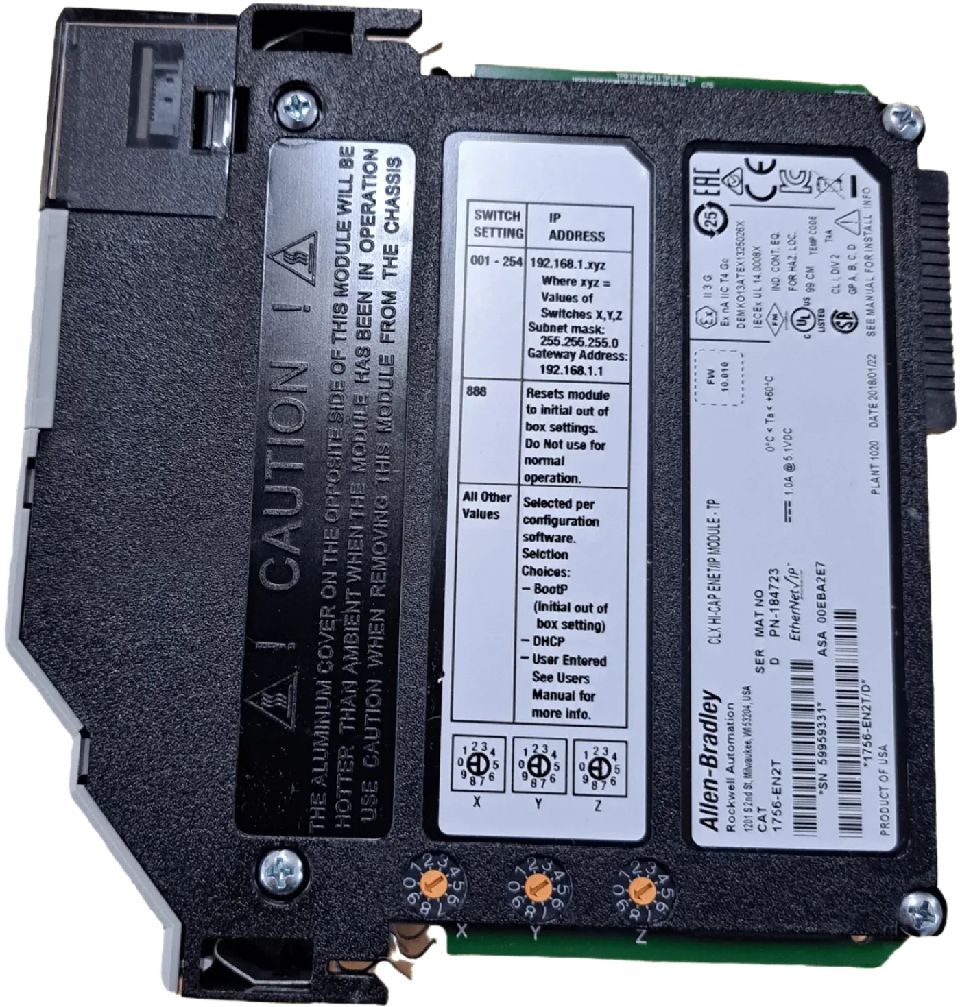 Allen Bradley 1756-EN2T - 3