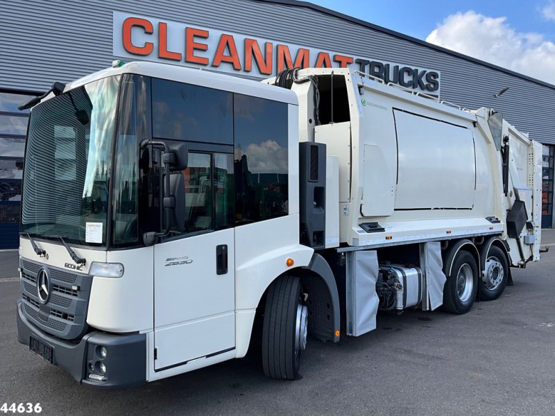 Mercedes-Benz Econic 2630 Euro 6 Norba MF 300 18m³ 2 compartimenten