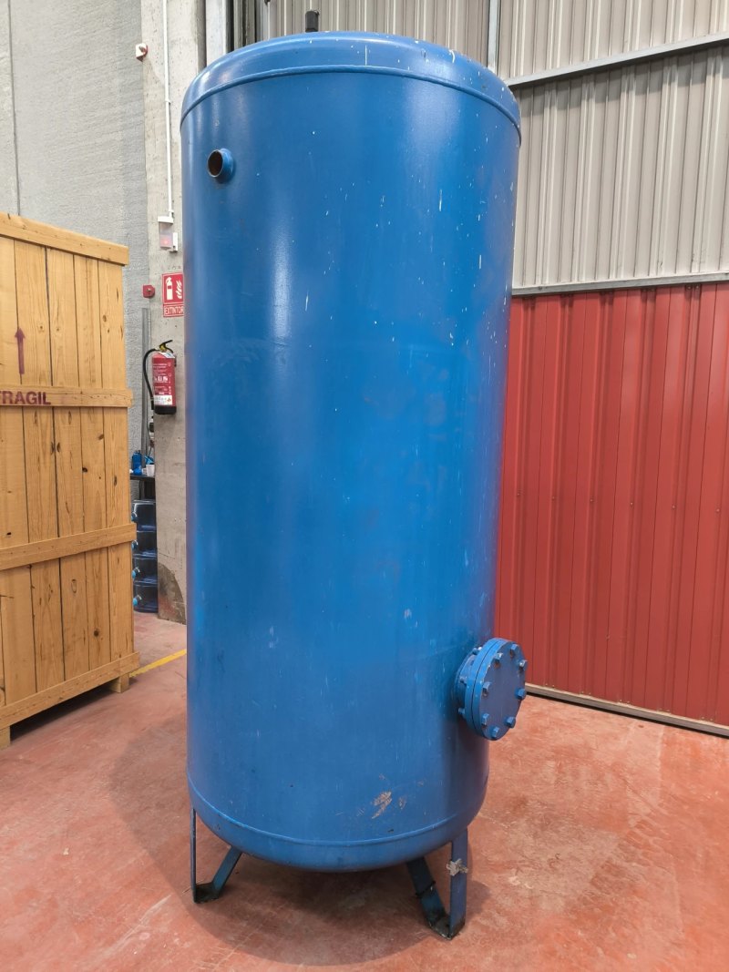 COMPRESSED AIR RECEIVER FICAL 2000 LITERS 8 BAR STEEL