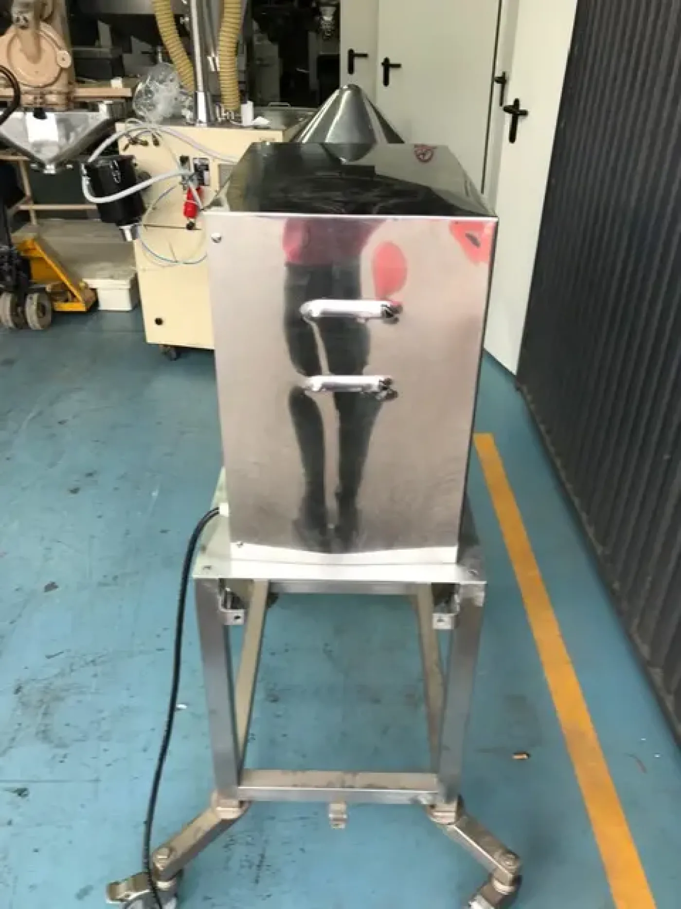 USED GLATT LABORTECNIC STAINLESS STEEL BICONO MIXER 30 LITERS - 6