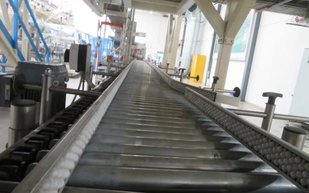 Sipac Sipac Rouleau And Plastic Chain Convoyeur- Line 4