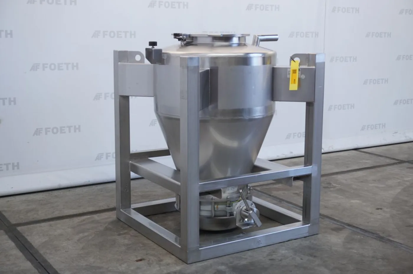 AZO D800xD400x1300H Batchtainer - Silo - 4