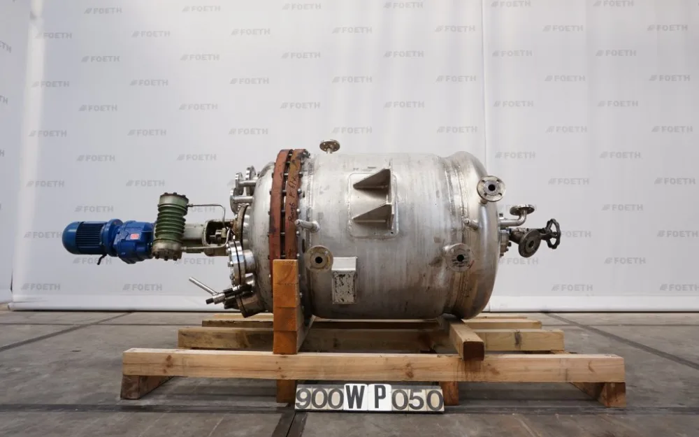Sombroek Zaandam 600 l Anchor stirrer - Stainless Steel Reactor