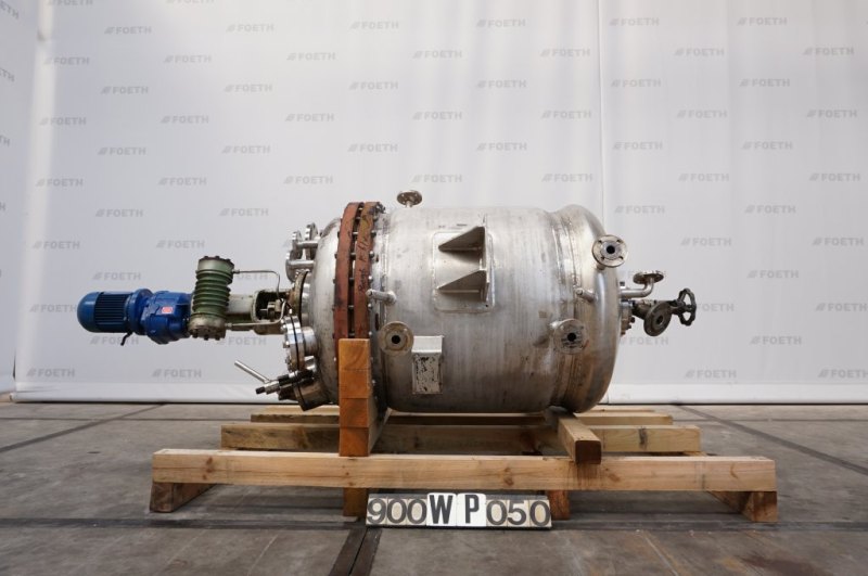 Sombroek Zaandam 600 l Anchor stirrer - Stainless Steel Reactor