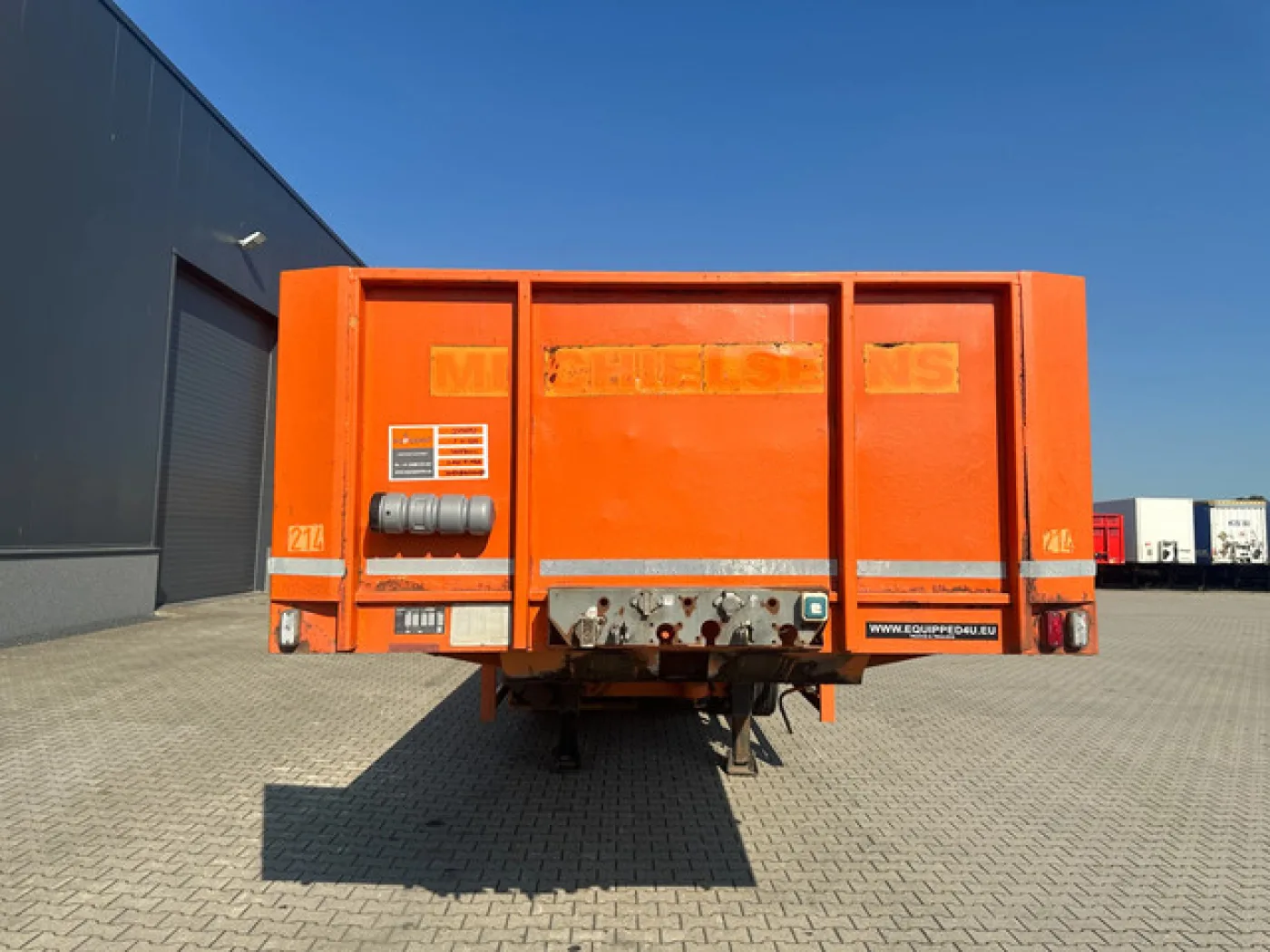 Nooteboom OVB-73-04 73 tons Ballast trailer / 4 axles / 3 hydraulic steering axles - 8