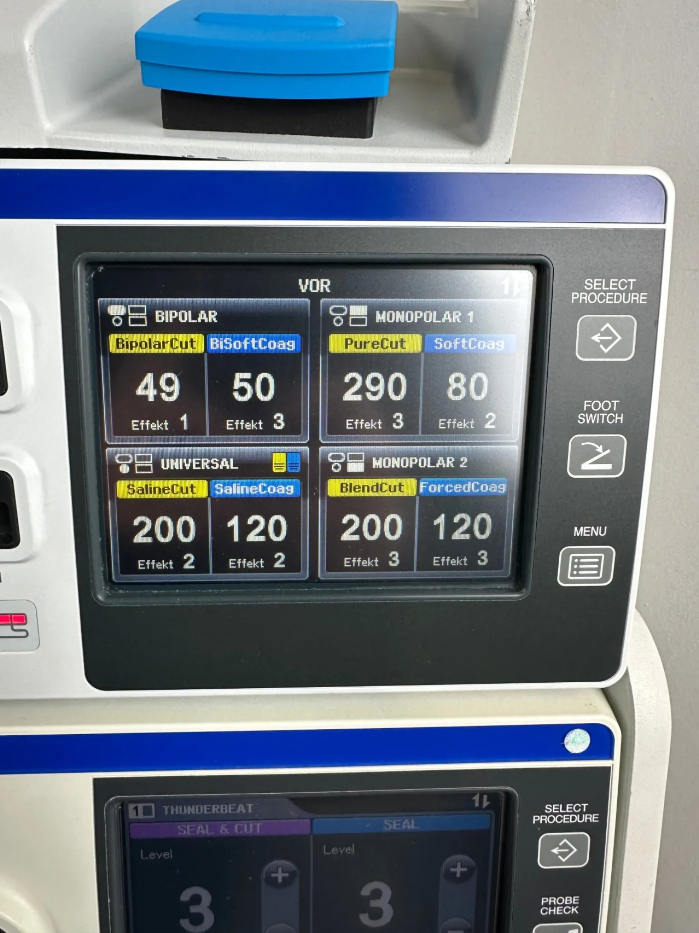 Olympus HF-Generator ESG-400 & Ultraschallgenerator USG-400 & Fahrwagen TC-E400 - 6