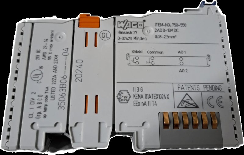 WAGO 2-Kanal-Analogausgang 750-550