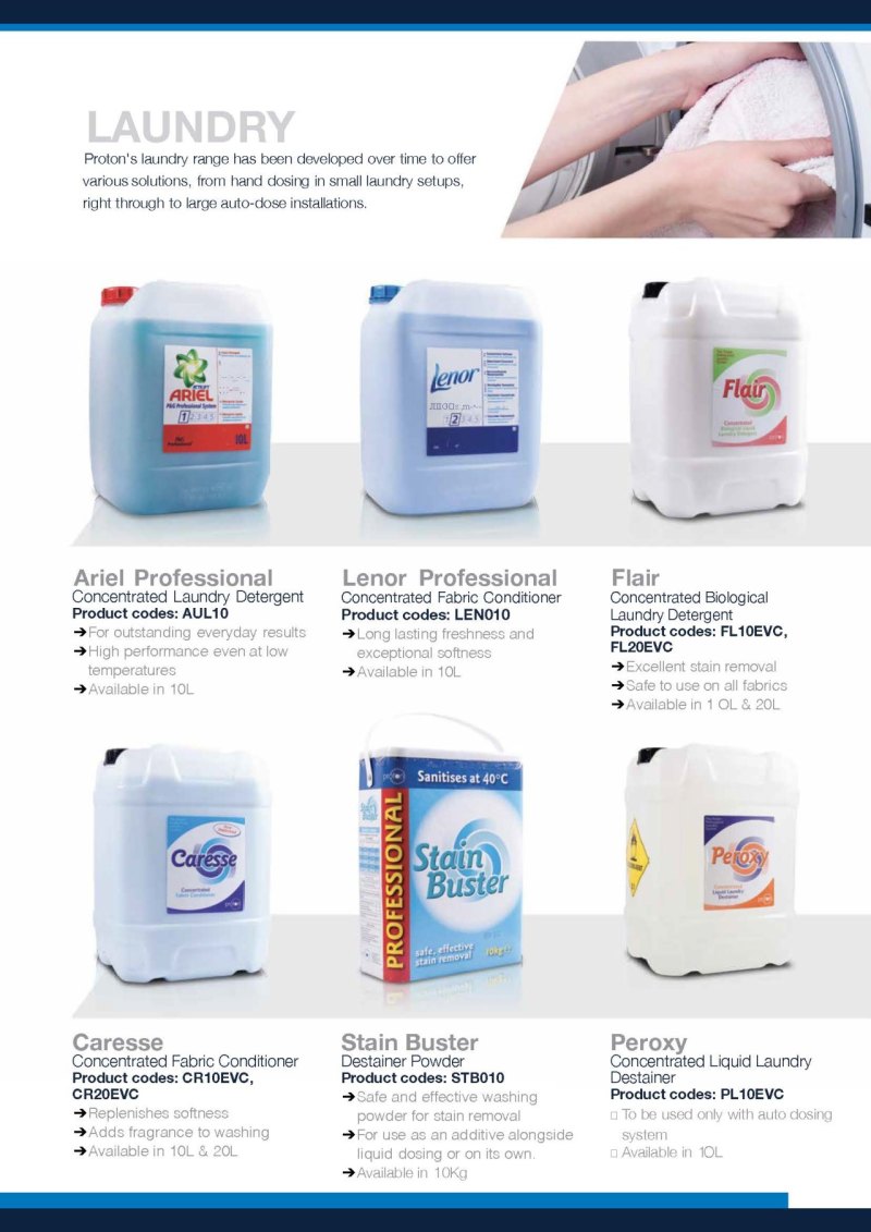 Laundry Pack - islandcatering