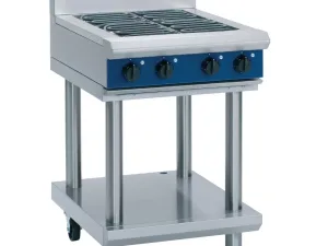 Blue Seal Evolution Leg Stand Cooktop 4 Element Electric 600mm E514D-LS - islandcatering
