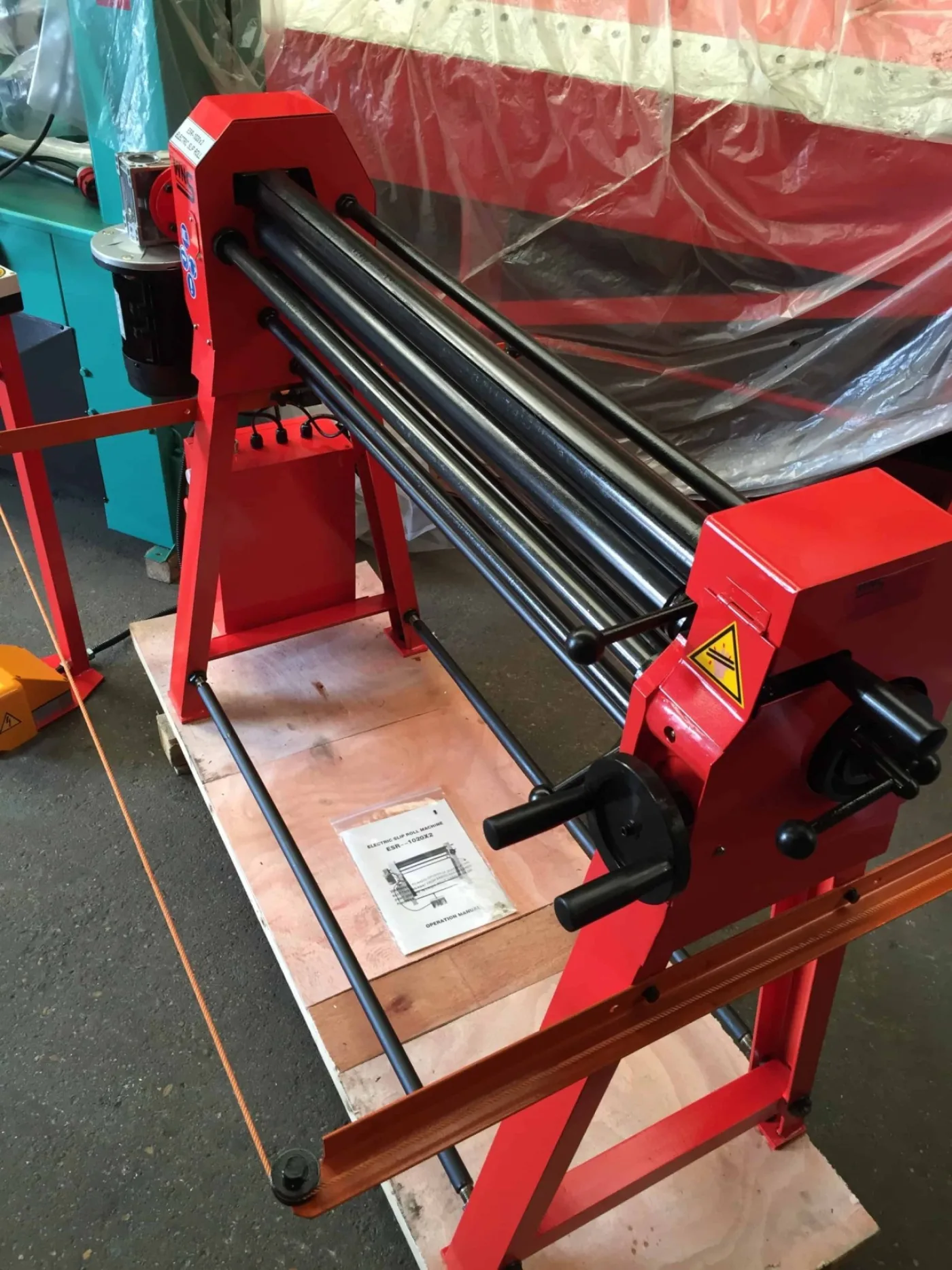 WNS Power Bending Rolls 1020mm x 60mm x 1.2mm Capacity - WNS - W. Neal Services Ltd - 6