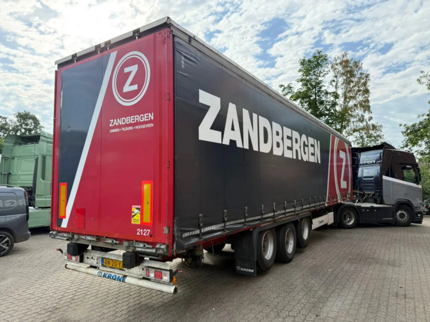 Krone SDAS-1 and AS-3 Liftas NL Trailer APK/TÜV 09/19/2026 - 6