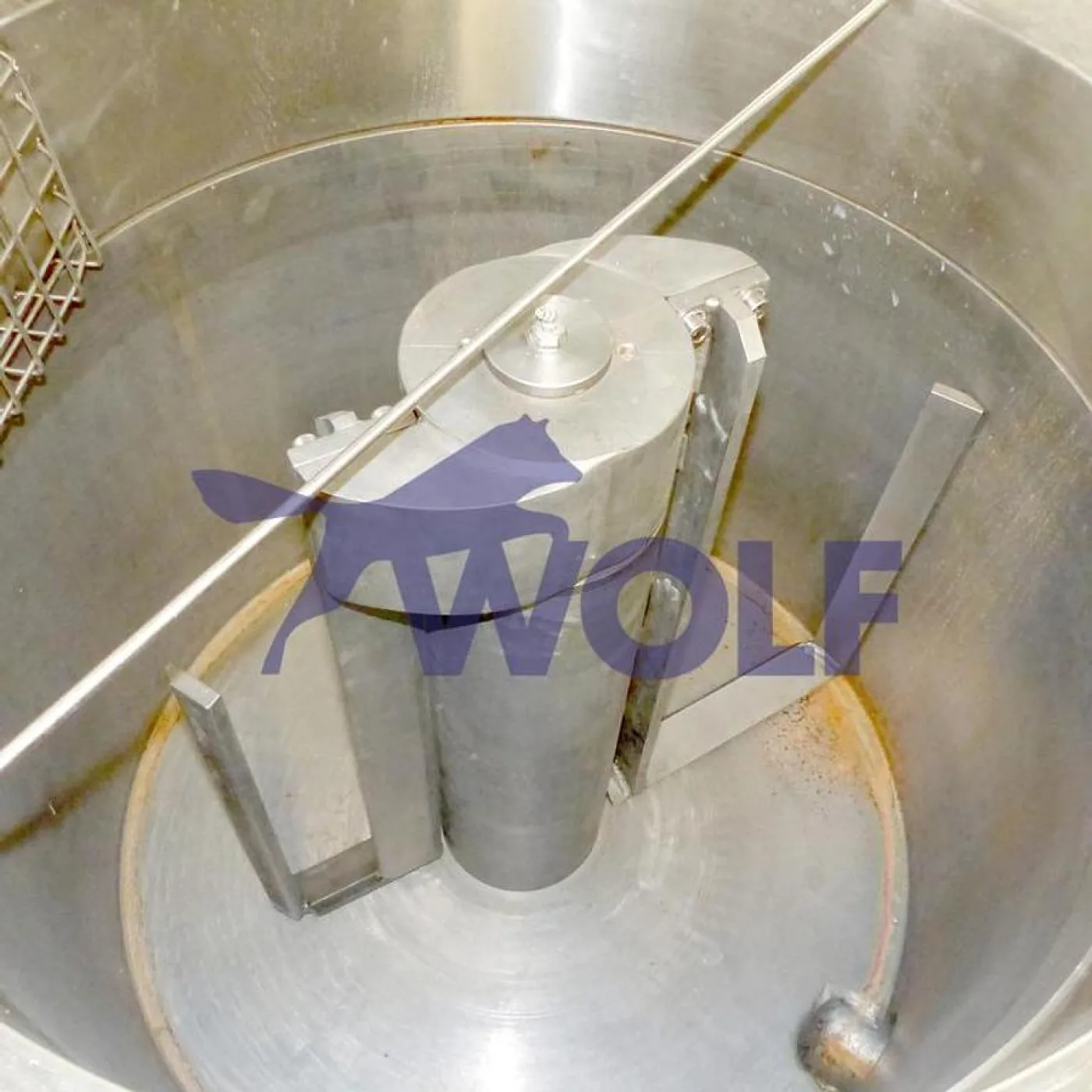 Rührwerksbehälter FRISSE - Type TM-10 mit ca. 100 kg Nutzvolumen. - 2