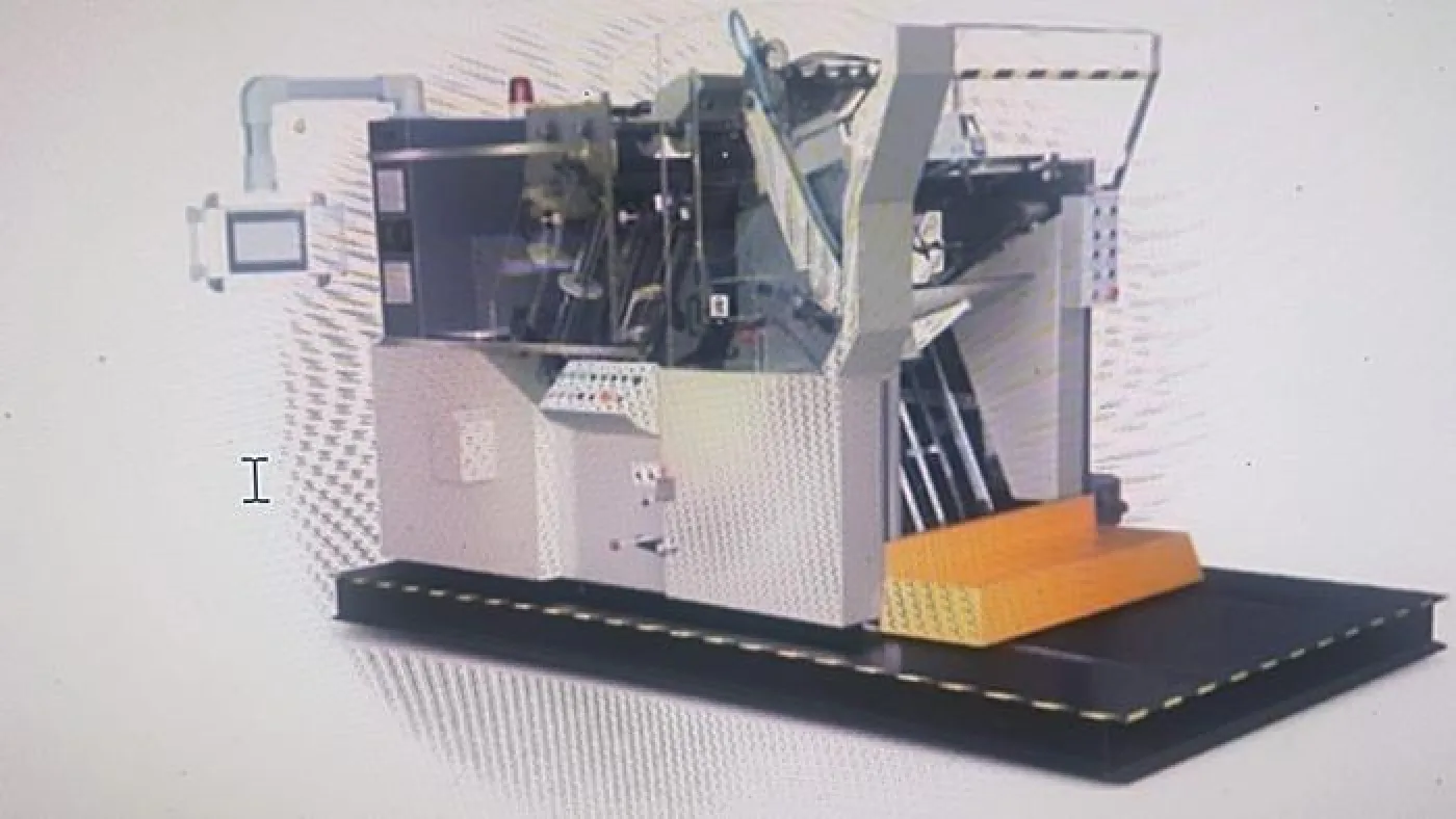 Maquina vertical de troquelado y stamping con calor JDSTL780RD - 1