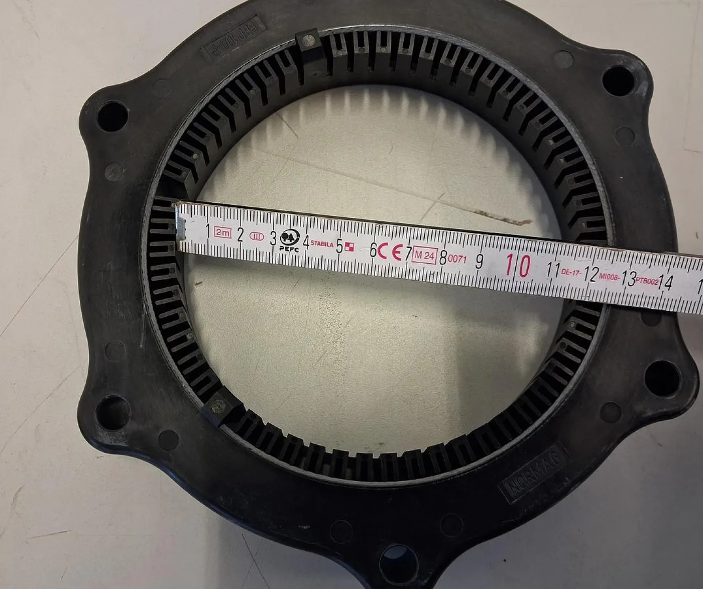 Normag Kunststoff-Schellenringverbindung Typ PF DN100 - 4