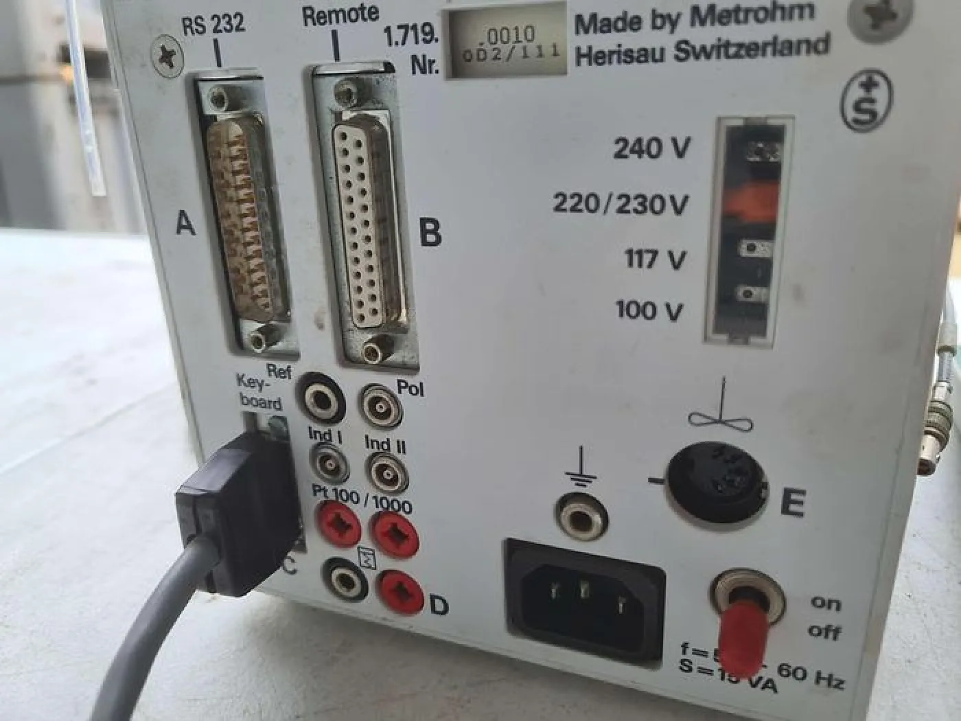 Metrohm 719S Titrino with 20ml burette and 728 Stirrer - 6