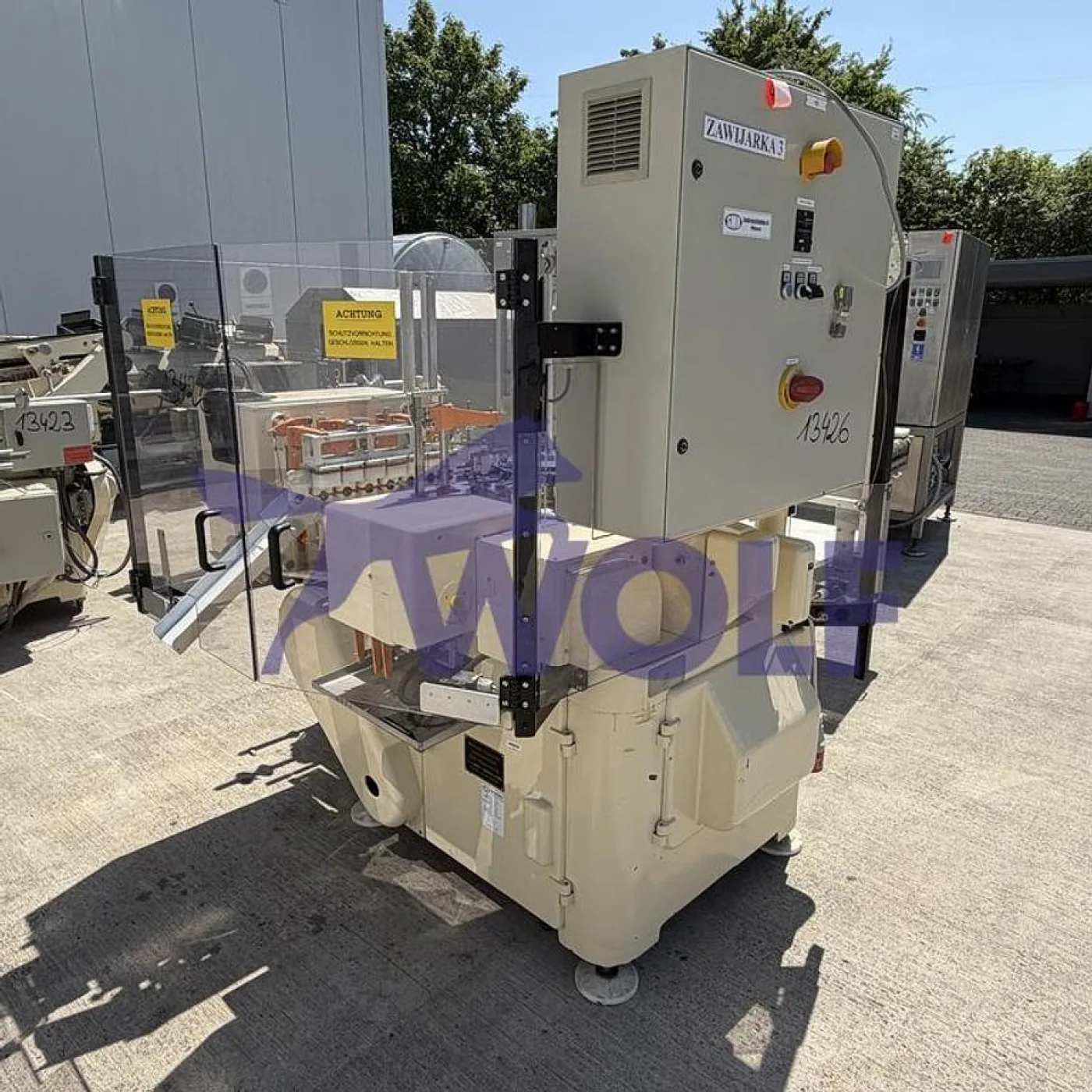 Stannioliermaschine RASCH - Type RU-EK, mit Klappstaion. - 3