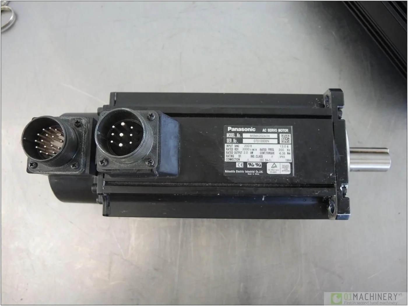 2010 PANASONIC MSMA202A1H AI2163 - 4