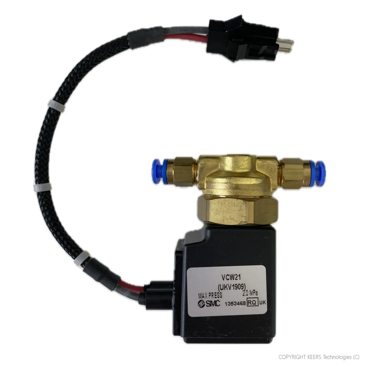 KT-SMC-VCW21-5G SMC - VCW21-5G-2-01-C-Q Compact Valve for Water (UKV1909) - 1