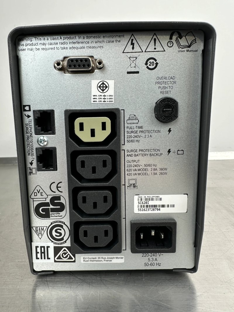 APC Smart-UPS SC 620 – USV 620 VA / 390 W – Modell SC620I