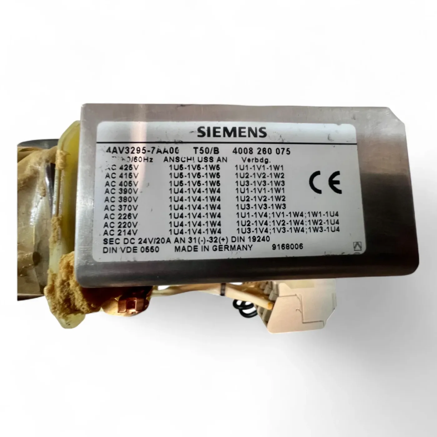 Siemens Transformator 4AV3295-7AA00 Power Supply – Art.-Nr. 4AV3295-7AA00 - 5