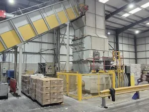 2010 Vecoplan Shredder And Baler Line