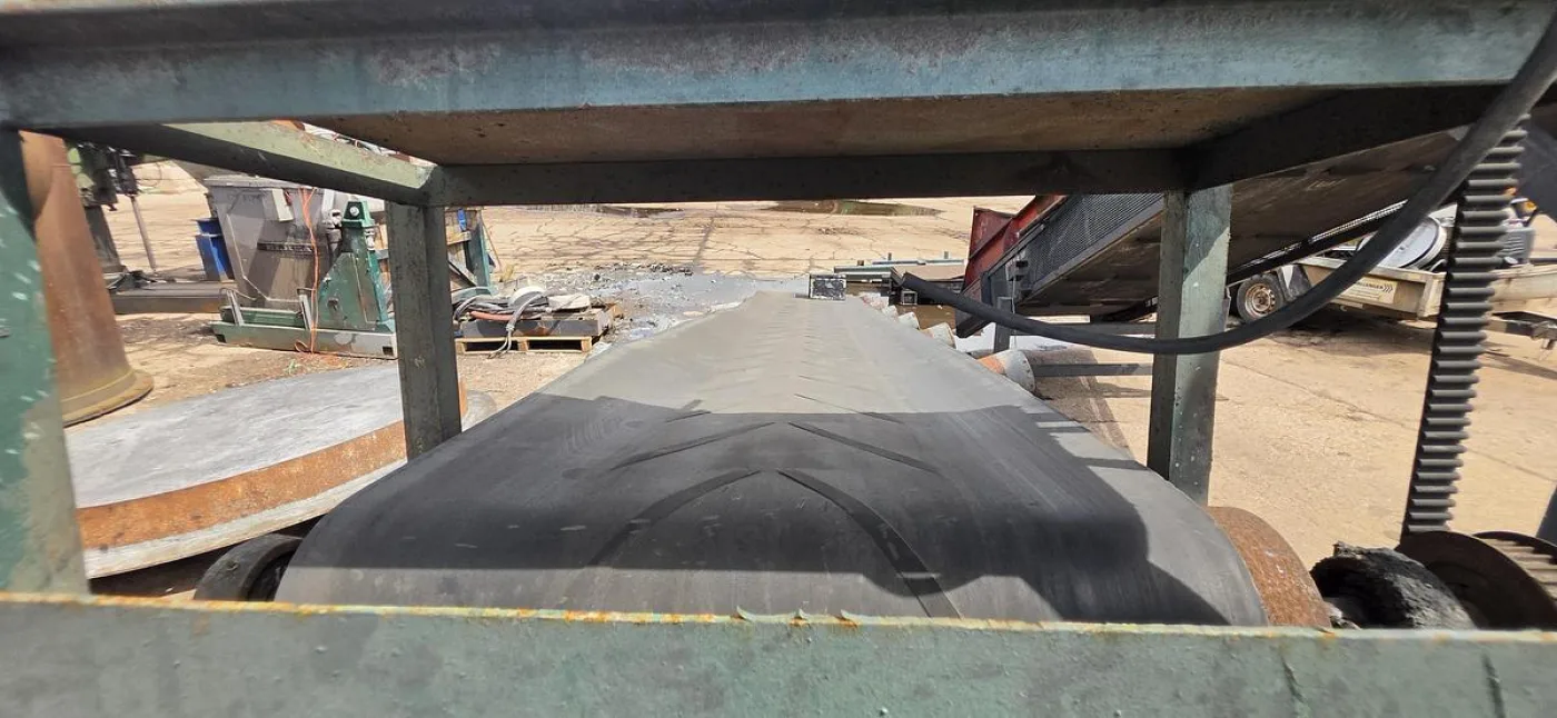 Infeed Conveyor W/Material Flow Switch - 7