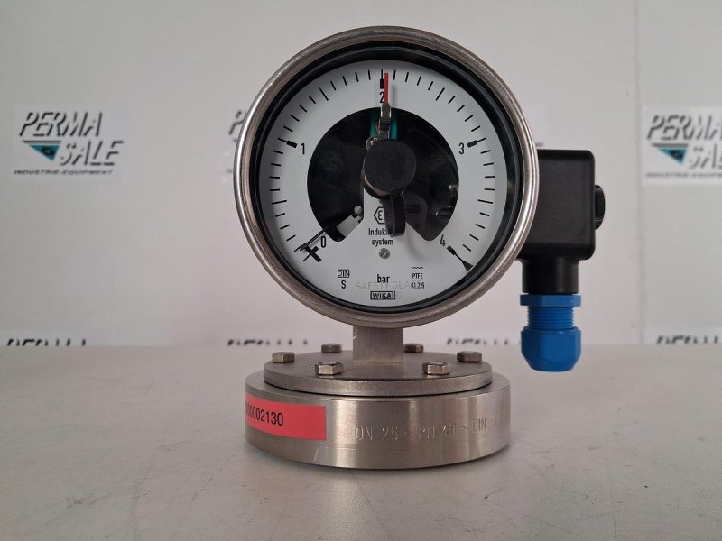 WIKA NG 100 Kontaktmanometer 0–4 bar DN 25