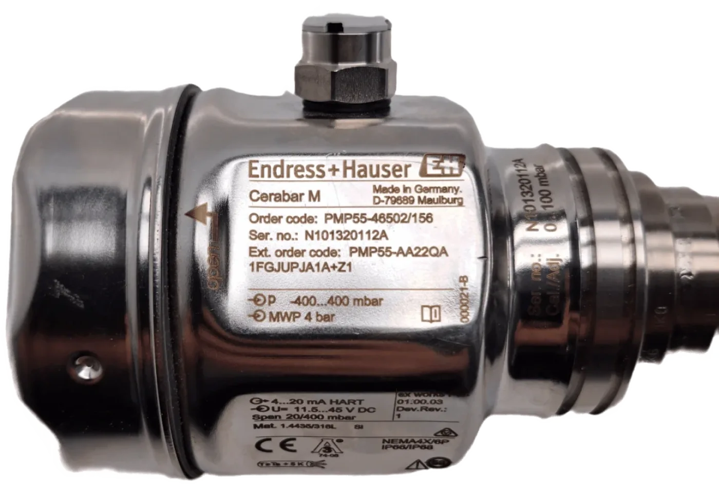 Endress & Hauser Cerabar M PMP55-46502/156 - 2