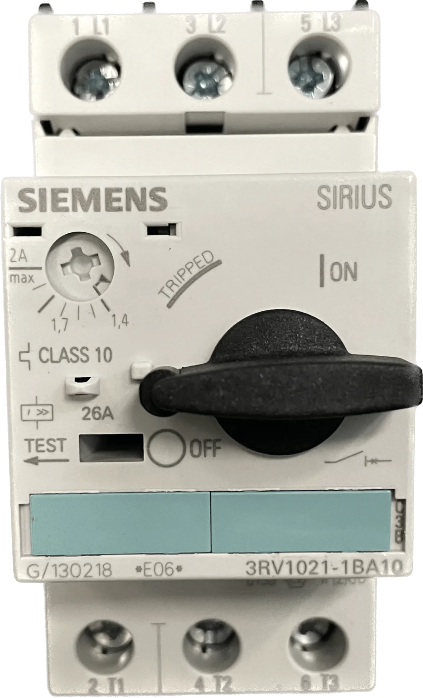 Siemens Leistungsschalter 3RV1021-1BA10 - 1