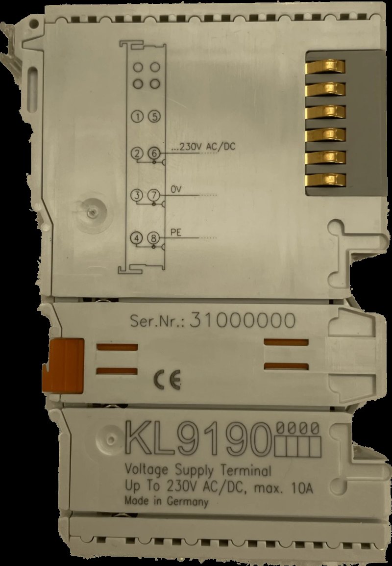 Beckhoff Einspeiseklemme KL9190