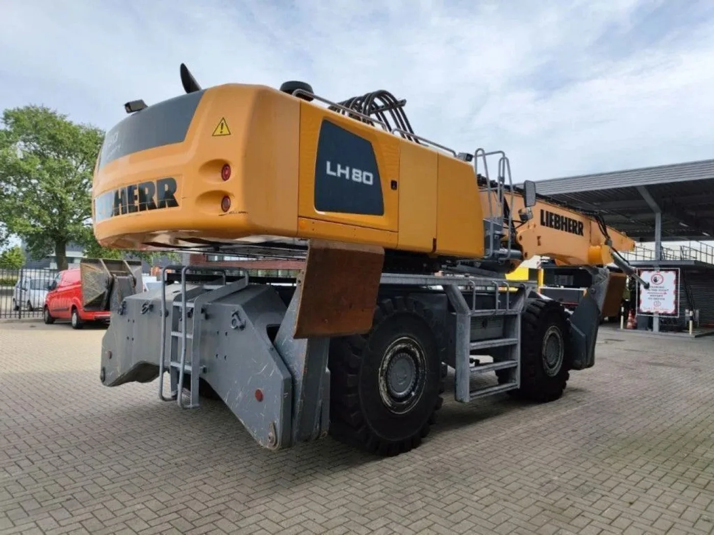 Liebherr LH 80 M Litronic Magnetfunction 21.5 meter Boom! - 6