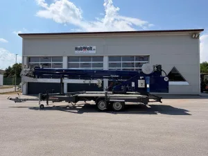 Böcker AHK30-1500 - 30m, 1500kg, BJ 2020 Anhängerkran Kran Dachdeckerkran N403