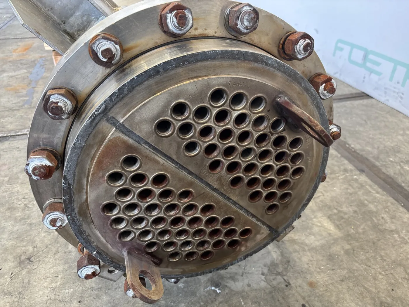 K.ley Eiterfeld U-tube Vertical Heat Exchanger — 30 m² 25 bar - Shell and tube heat exchanger - 2