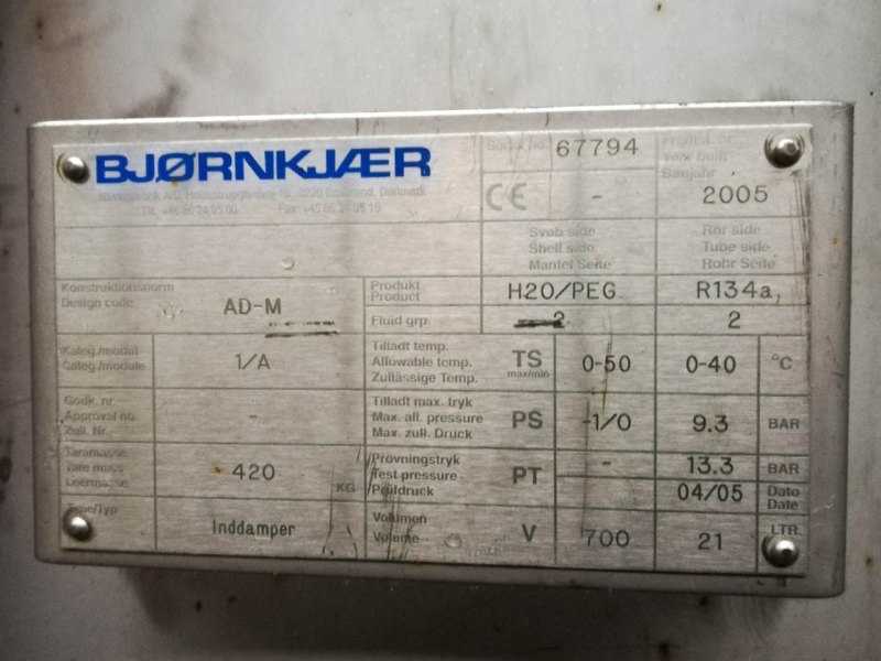 Bjornkjaer ELTS FLASH 235/100 - Distillation