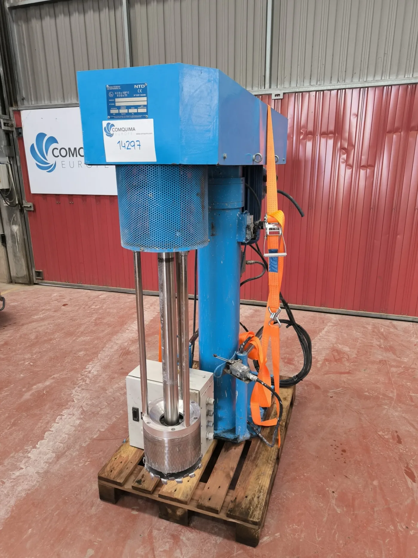BASKET MILL NTD UVI MILL-CN10 VE ATEX WITH CONTROL PANEL - 4