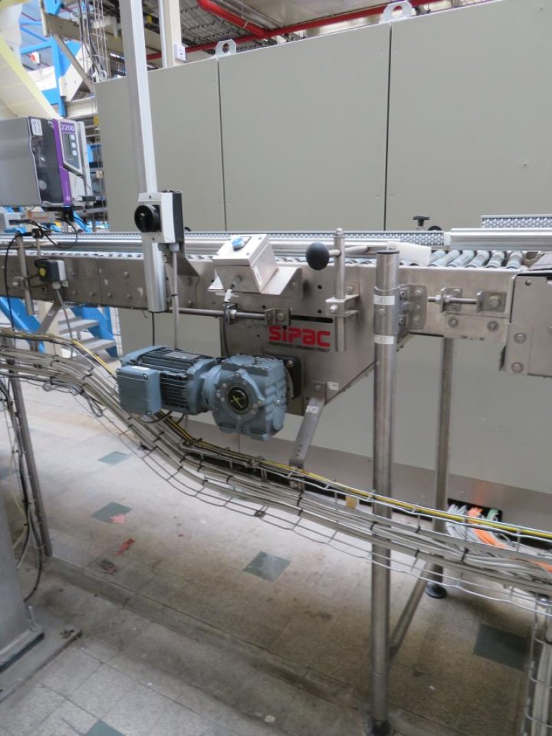 Sipac Sipac Rouleau And Plastic Chain Convoyeur- Line 4