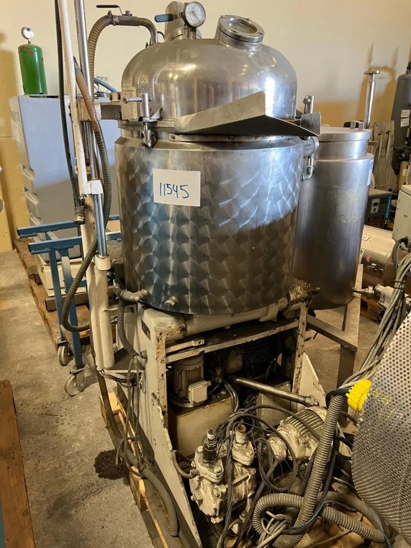 TURU GRAU BPV-125 STAINLESS STEEL REACTOR 125 LITERS