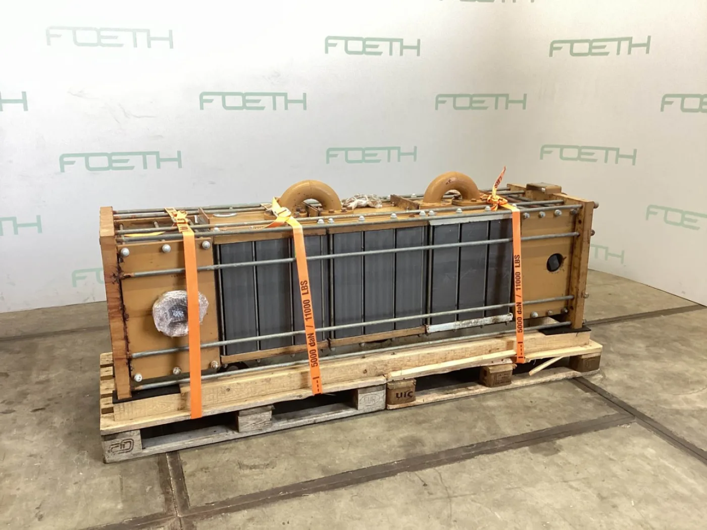 Vicarb Deutschland GmbH "Block Graphite" 16,2 m² - Shell and tube heat exchanger - 3