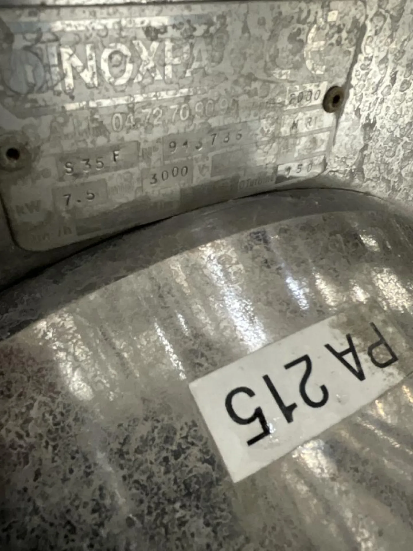 2000 Inoxpa Inoxpa S35F Stainless Steel Contact Parts Volute Centrifugal Pump - 2