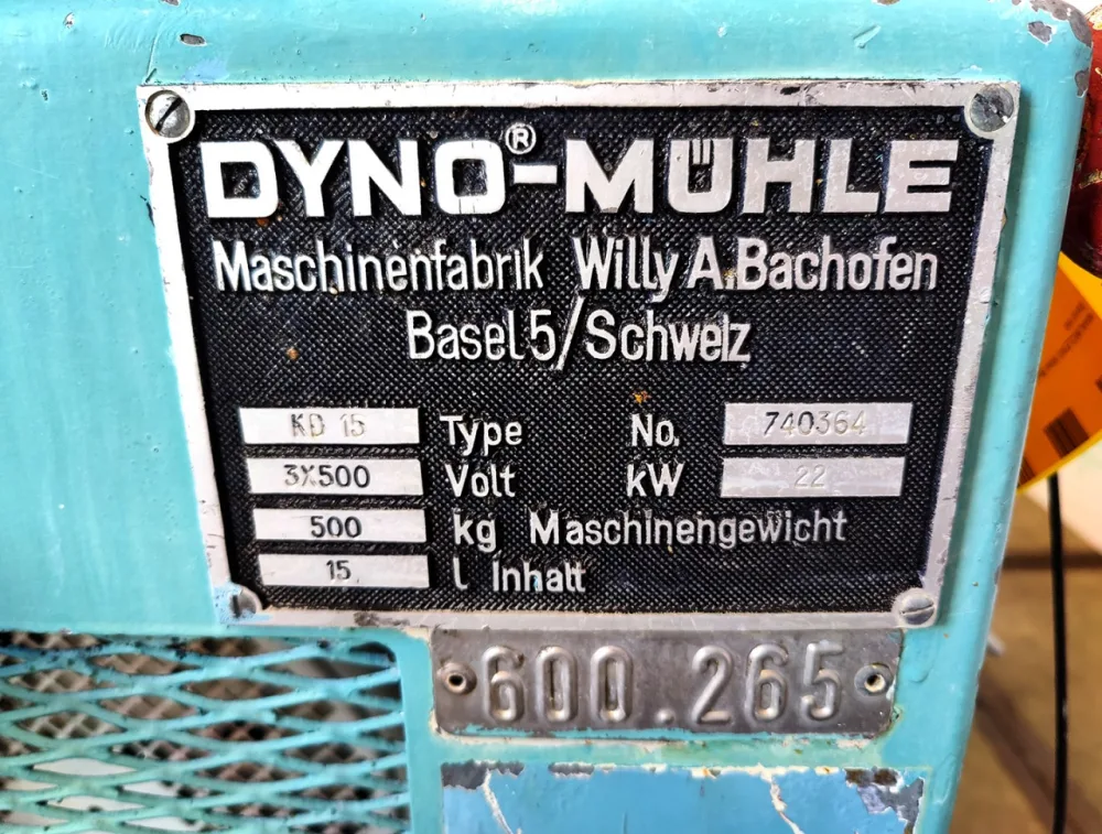 Wab Bachofen KD15 - Sand mill