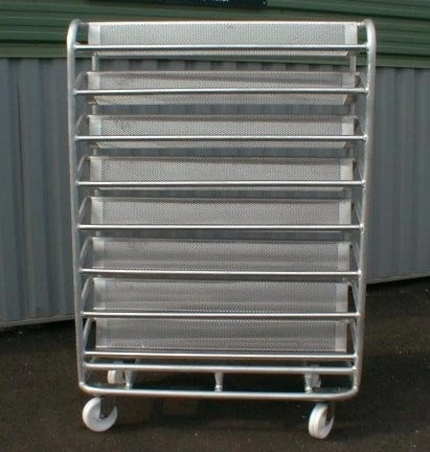 Blast freezing trolley, aluminium, NEW - 1