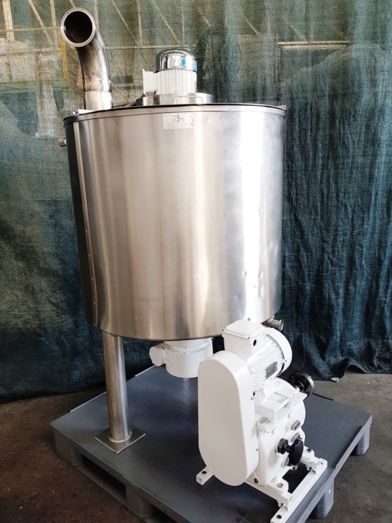 TURBOEMULSORE PER CREME – ZINOX – MOD. 300 L – AGITATORE SILVERSON