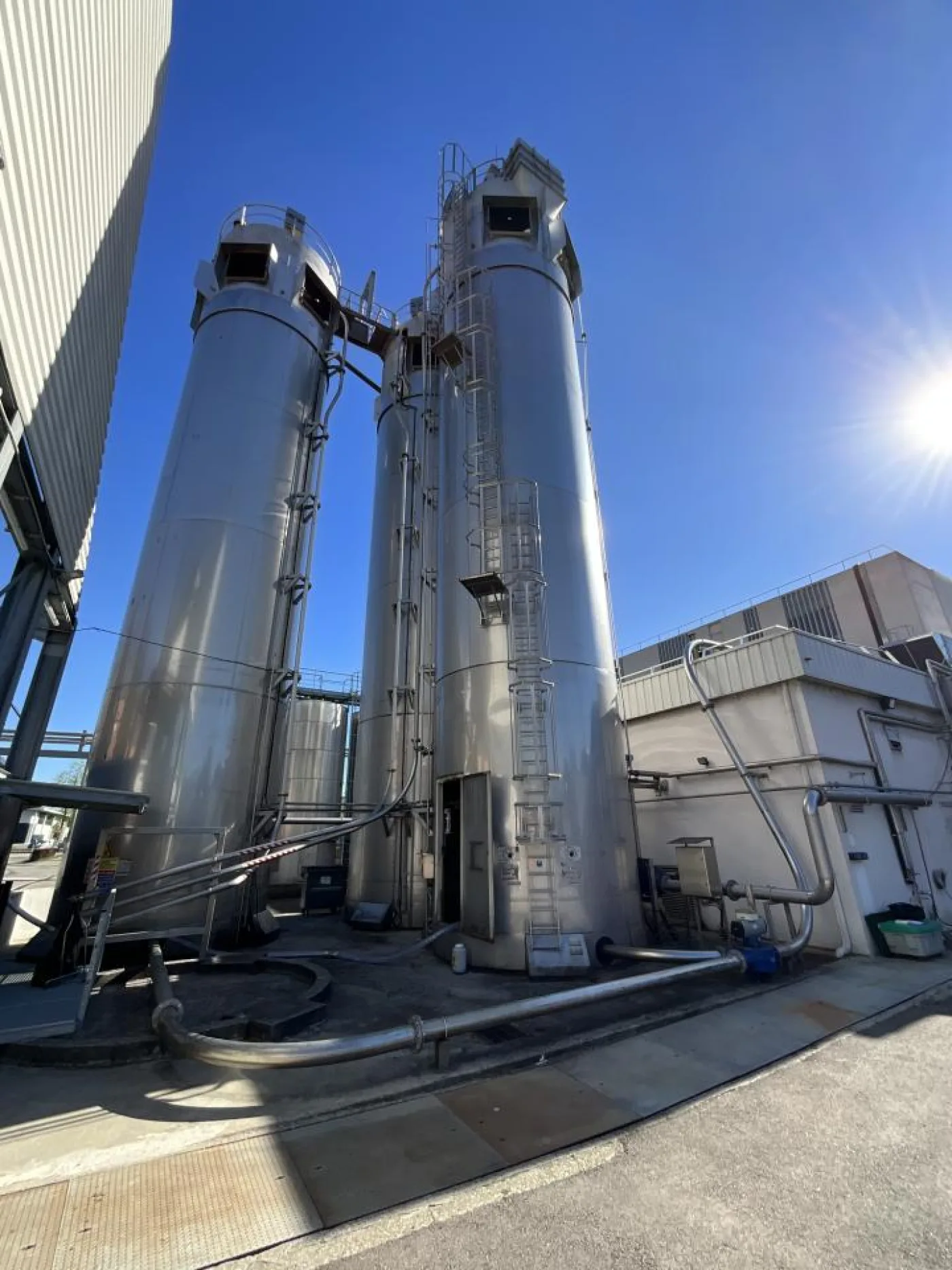 1997 Chalvignac Industries Chalvignac Industries 150 Ton Stainless Steel Sugar Crystal Silo - Silo 1 - 5