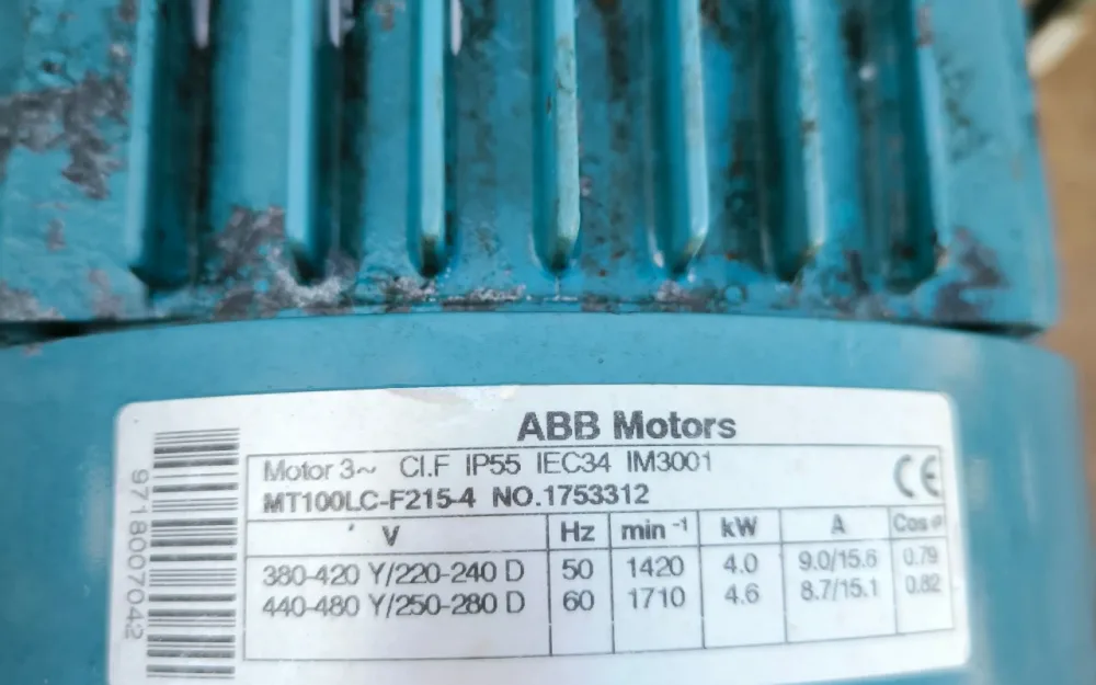 APV ZMS-4 4 KW CENTRIFUGAL PUMP
