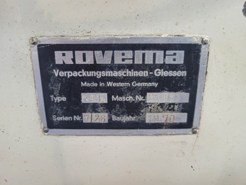 Rovema KSL "950 ml bag filler" - Powder filler