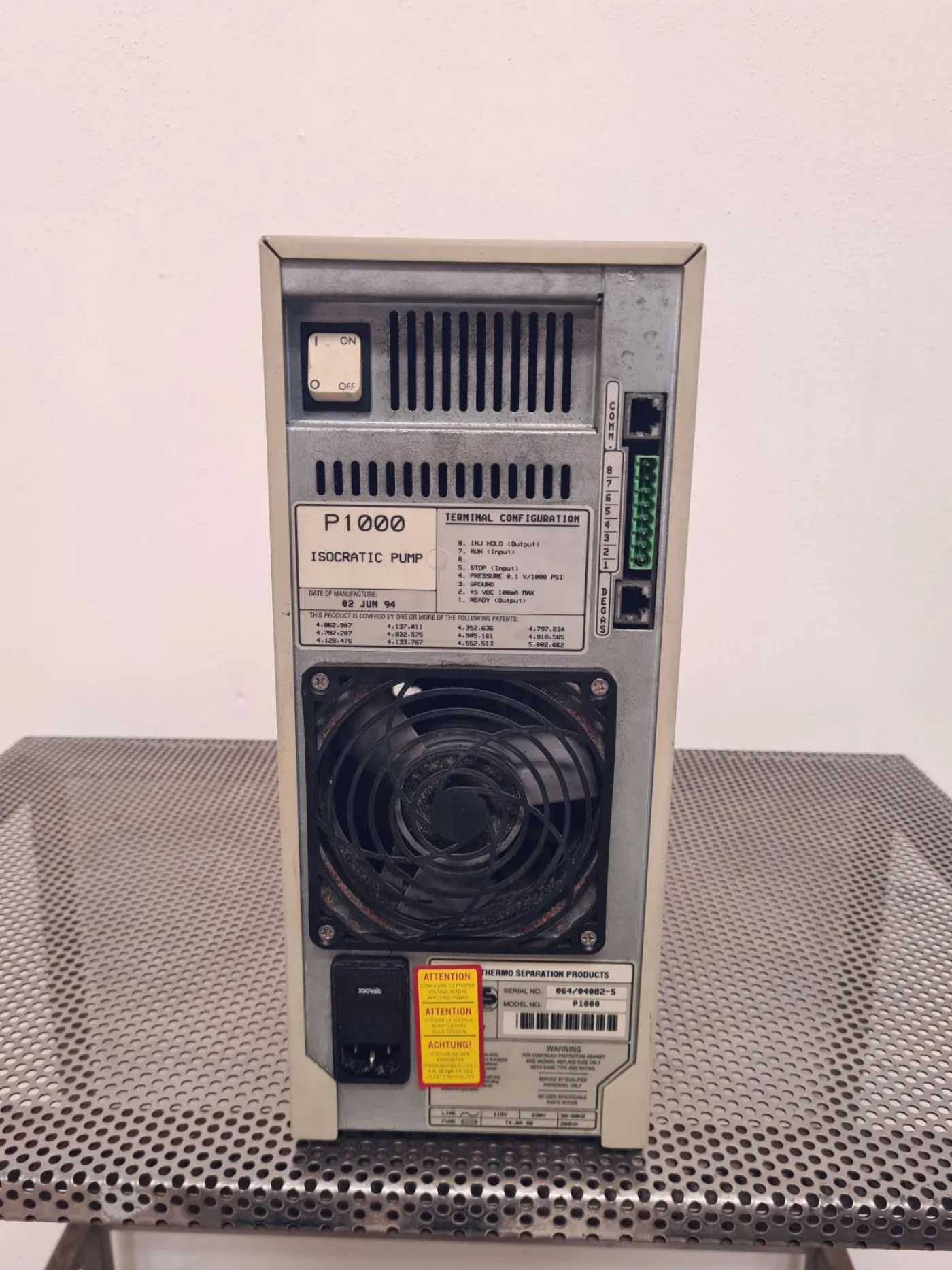 POMPA PER HPLC – SPECTRA PHYSICS ANALYTICAL – MOD.P 1000 - 4
