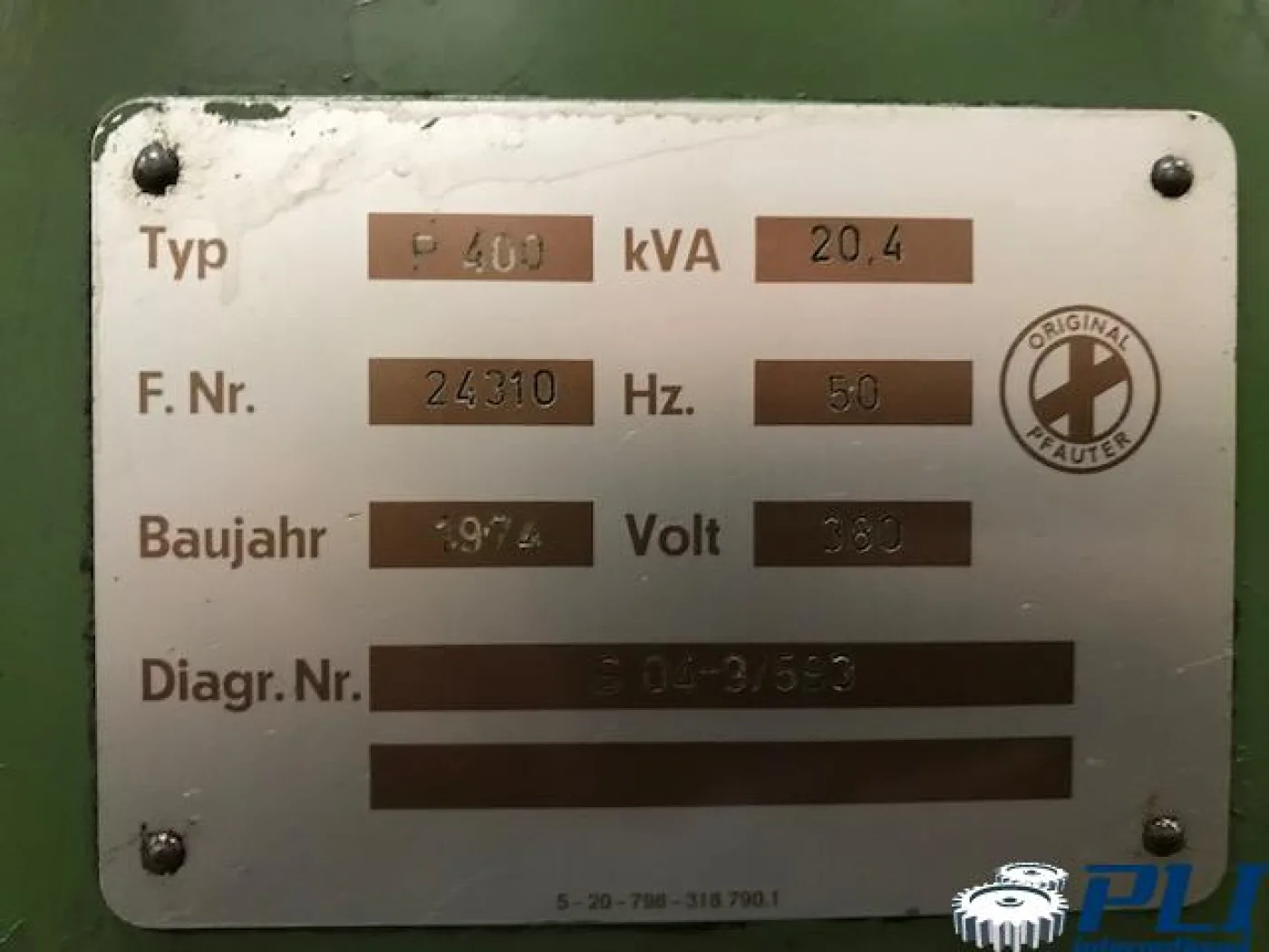 Gear Hobbing Machine – PFAUTER P400 - 4
