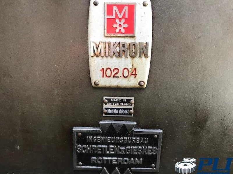 Gear Hobbing Machine – MIKRON 102.04